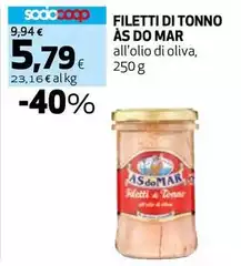 Asdomar - Filetti Di Tonno Asdomar - Filetti Di Tonno