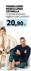 Cotonella - Pigiama Uomo Manica Lunga Cotonella - Pigiama Uomo Manica Lunga