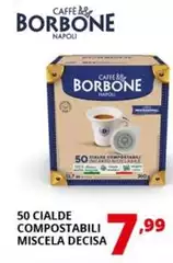 Caffe Borbone - 50 Cialde Compostabili Miscela Decisa Caffe Borbone - 50 Cialde Compostabili Miscela Decisa