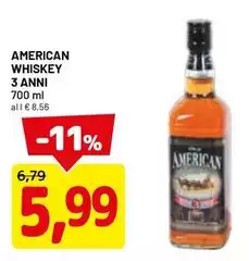 American -  Whiskey 3 Anni