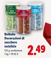 Belbake - Decorazioni Di Zucchero Natalizie