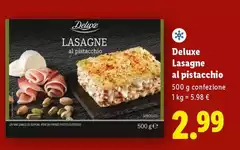 Deluxe - Lasagne Al Pistacchio Deluxe - Lasagne Al Pistacchio