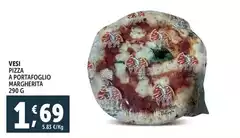Vesi - Pizza A Portafoglio Margherita