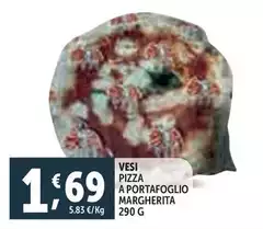 Vesi - Pizza A Portafoglio Margherita