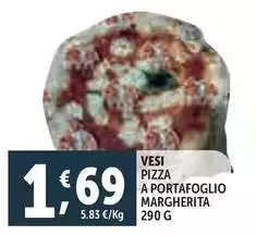 Vesi - Pizza A Portafoglio Margherita
