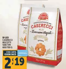 Di Leo - Caserecci Biscotti Di Leo - Caserecci Biscotti