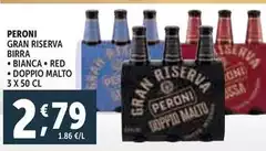 Peroni - Birra Bianca/ Red/ Doppio Malto