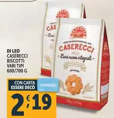Di Leo - Caserecci Biscotti Di Leo - Caserecci Biscotti