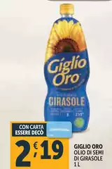 Giglio oro - Olio Di Semi Di Girasole