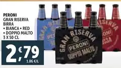Peroni - Birra Bianca/ Red/ Doppio Malto