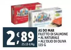 Asdomar - Filetto Di Salmone 