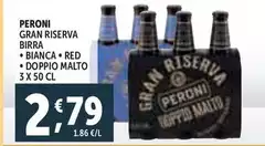 Peroni - Birra Bianca/ Red/ Doppio Malto