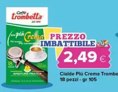 Caffè trombetta - Cialde Più Crema
