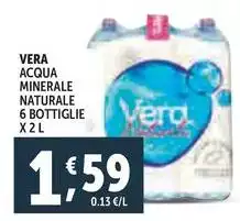 Vera - Acqua Minerale Naturale 6 Bottiglie