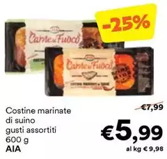 Aia - Costine Marinate Di Suino Aia - Costine Marinate Di Suino