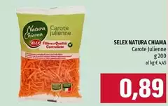 Selex - Carote Julienne Natura Chiama Selex - Carote Julienne Natura Chiama