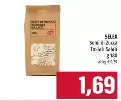 Selex - Semi Di Zucca Tostati Salati