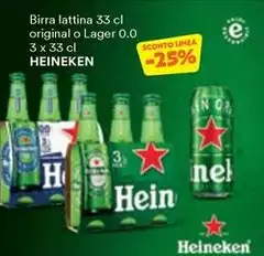 Heineken - Birra Lattina Original O Lager 0.0