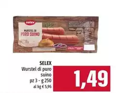 Selex - Wurstel Di Puro Suino