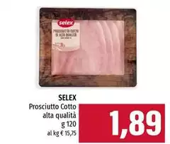 Selex - Prosciutto Cotto Alta Qualità