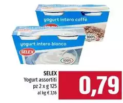 Selex - Yogurt Intero Bianco