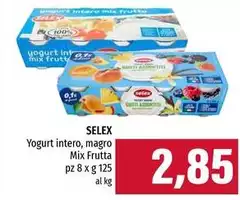 Selex - Yogurt Intero, Magro Mix Frutta
