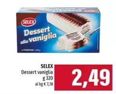 Selex - Dessert Vaniglia