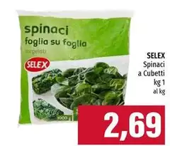 Selex - Spinaci A Cubetti Selex - Spinaci A Cubetti