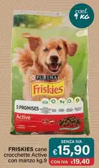 Friskies - Cane Crocchette Active Con Manzo Friskies - Cane Crocchette Active Con Manzo