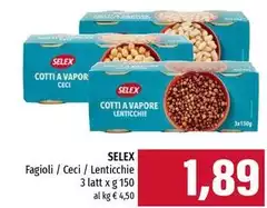 Selex - Fagioli/ Ceci/ Lenticchie Selex - Fagioli/ Ceci/ Lenticchie
