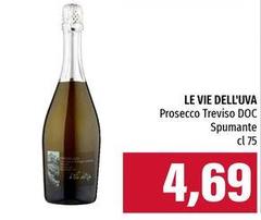 Le vie dell'uva - Prosecco Treviso DOC Spumante