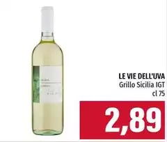 Le vie dell'uva - Grillo Sicilia IGT Le vie dell'uva - Grillo Sicilia IGT