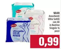Selex - Assorbenti Ultra Sottili Con Ali In Bustine Selex - Assorbenti Ultra Sottili Con Ali In Bustine