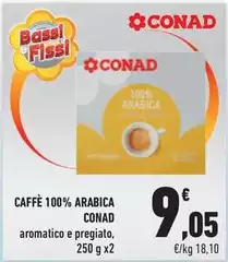 Conad - Caffè 100% Arabica Conad - Caffè 100% Arabica