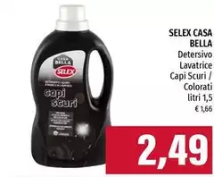 Selex - Detersivo Lavatrice Capi Scuri