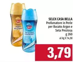 Selex - Profumatore In Perle Per Bucato Argan Selex - Profumatore In Perle Per Bucato Argan