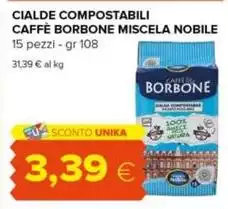 Caffe borbone - Cialde Compostabili Caffe Miscela Nobile