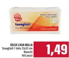 Selex - Casa Bella Tovaglioli 1 Velo
