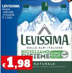 Levissima - Acqua Naturale Levissima - Acqua Naturale