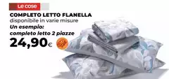 Le Cose - Completo Letto Flanella Le Cose - Completo Letto Flanella