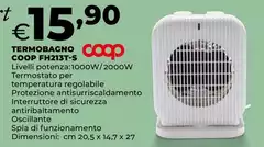 Coop - Termobagno FH213T-S Coop - Termobagno FH213T-S