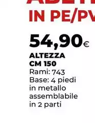 Altezza Cm 150 Altezza Cm 150