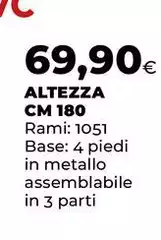 Altezza Cm 180 Altezza Cm 180