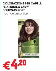 Schwarzkopf - Colorazione Per Capelli "Natural & Easy" Schwarzkopf - Colorazione Per Capelli "Natural & Easy"