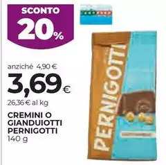 Pernigotti - Cremini O Gianduiotti