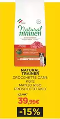 Natural Trainer - Crocchette Cane Natural Trainer - Crocchette Cane