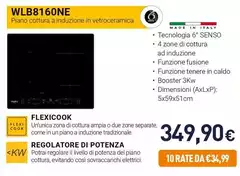 Whirlpool - Piano Cottura A Induzione WL B8160 NE