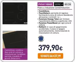 Bosch - PVS611BB6E Serie 4 60 Cm Piano A Induzione Combilnduction Bosch - PVS611BB6E Serie 4 60 Cm Piano A Induzione Combilnduction