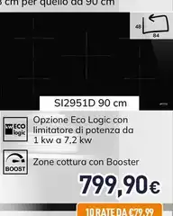 Smeg - Universal SI2951D Piano Cottura Nero Da Incasso 90 Cm Piano Cottura A Induzione 5 Fornello(i) Smeg - Universal SI2951D Piano Cottura Nero Da Incasso 90 Cm Piano Cottura A Induzione 5 Fornello(i)