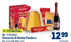Balocco - Concero Di Natale Pandoro Balocco - Concero Di Natale Pandoro